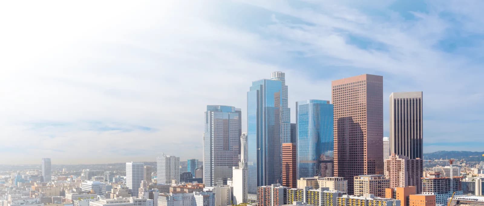 Los Angeles skyline — Rocket Moving service area
