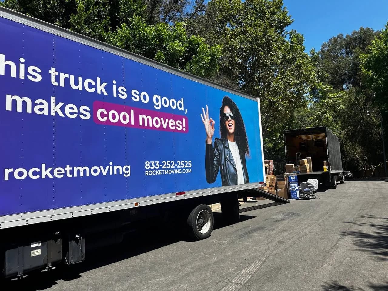 Rocket Moving in Pasadena, California